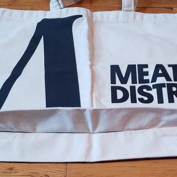 2000s Meatpacking District NYC New York City Canvas Tote Artsy - Picture 7 of 8